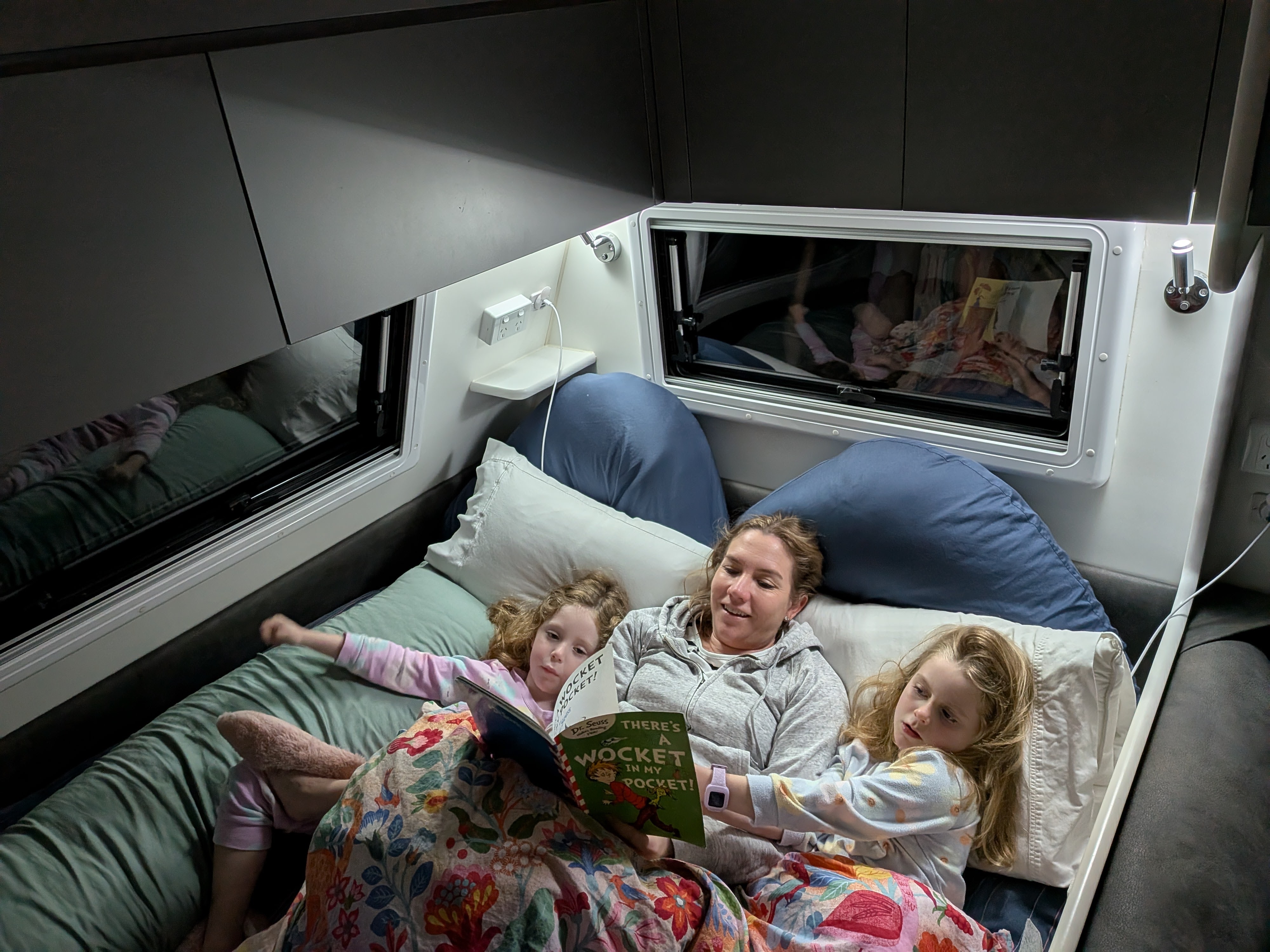 Bedtime stories in the van — There's a Wocket in my Pocket