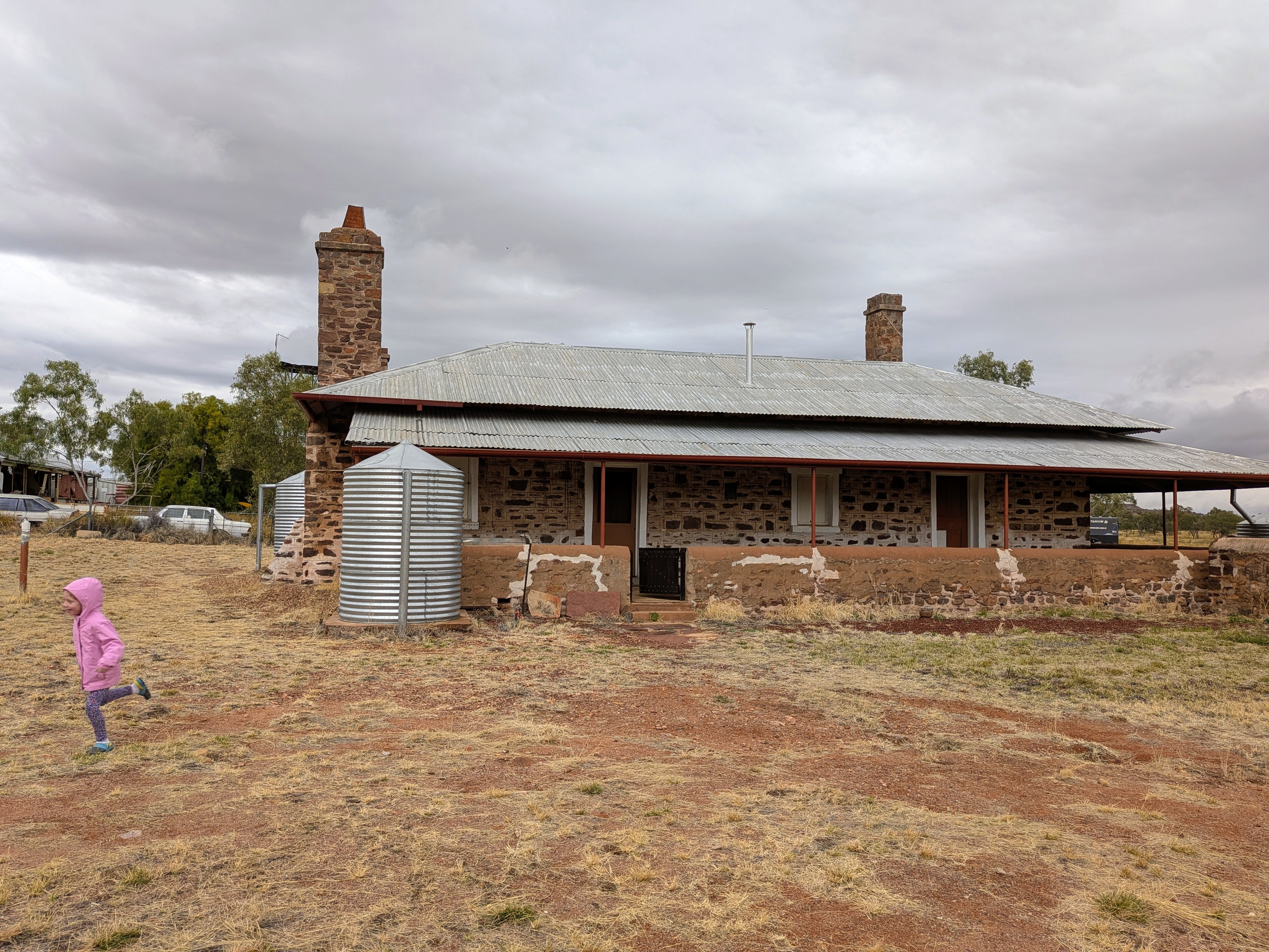 The Barrow Creek Telegraph Station building