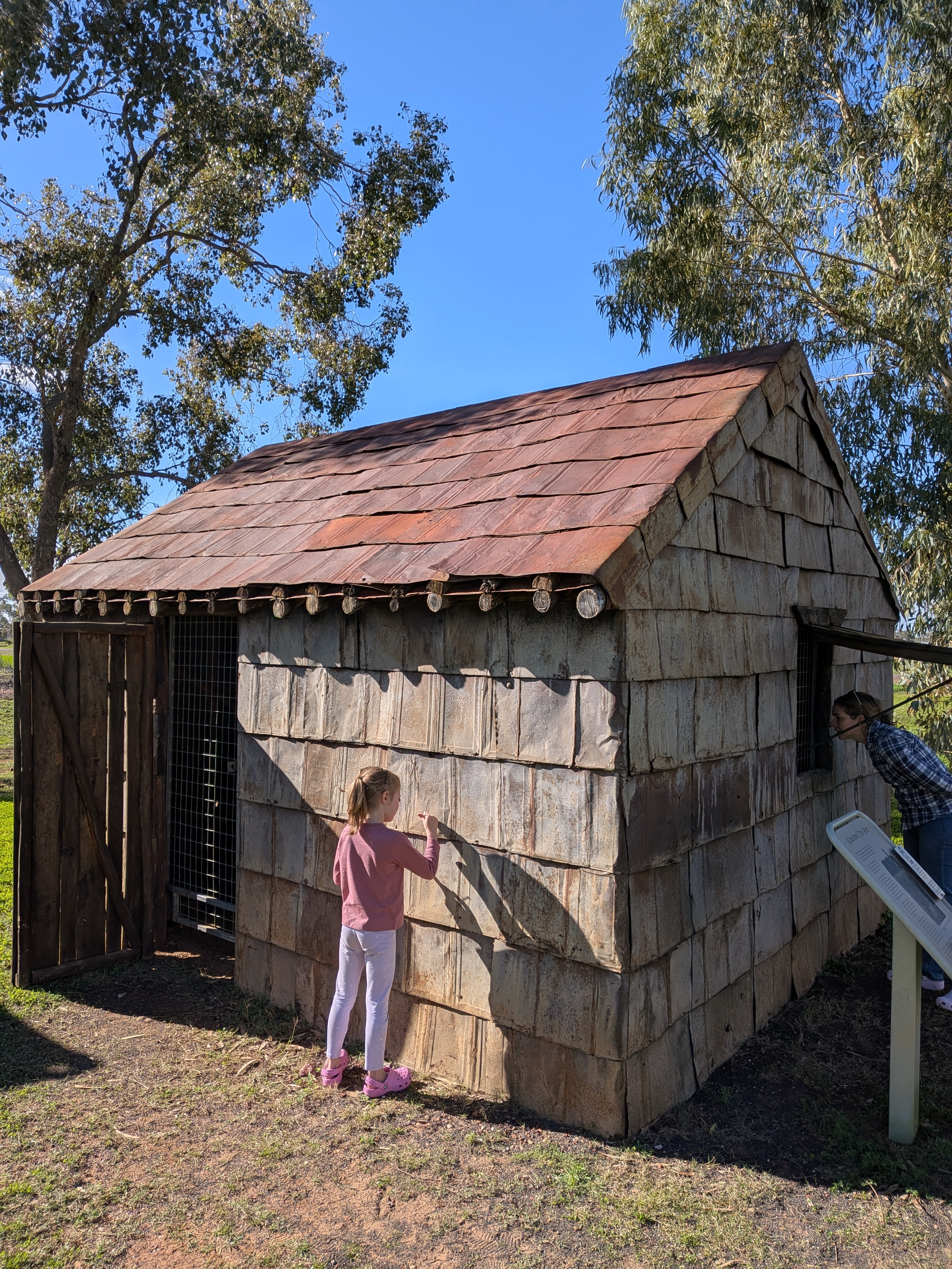 The kerosene tin hut at Morven
