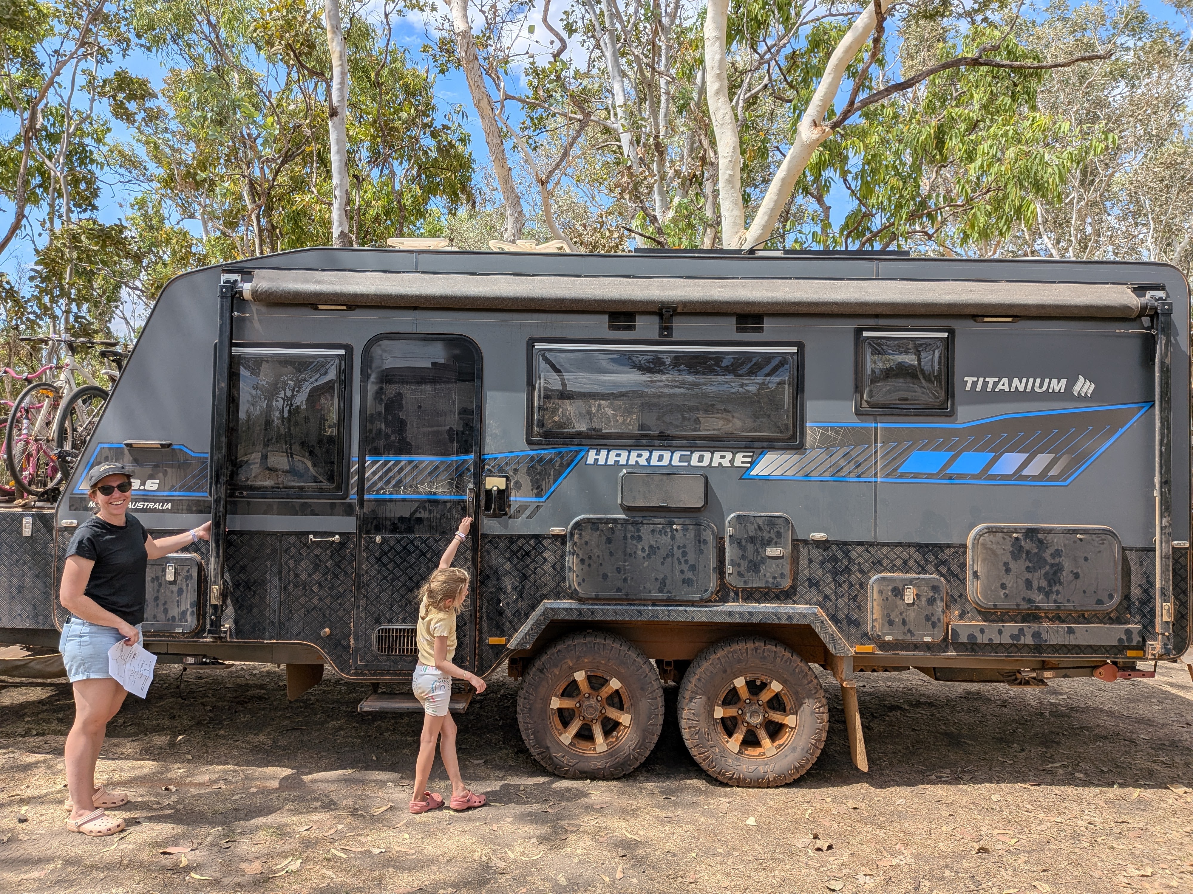 Dusty and rattled &mdash; arrival at Mt Elizabeth