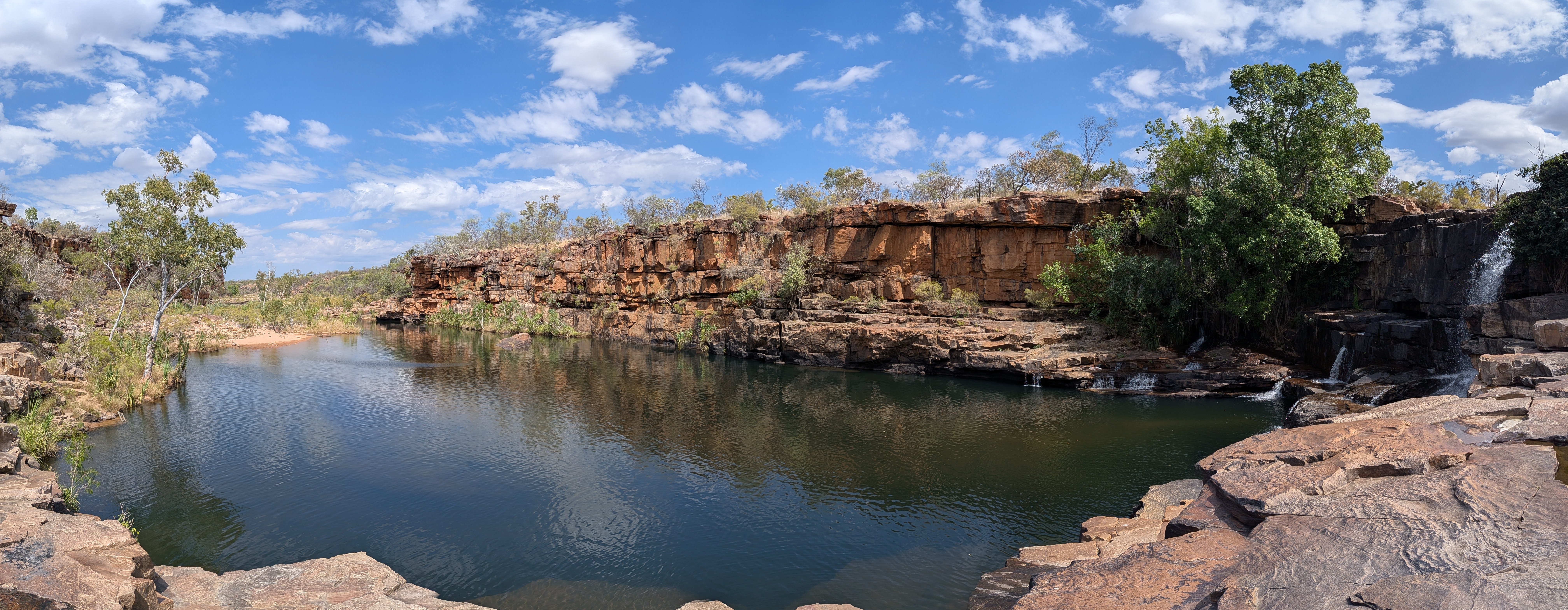 Wunnumurra Gorge in full stretch