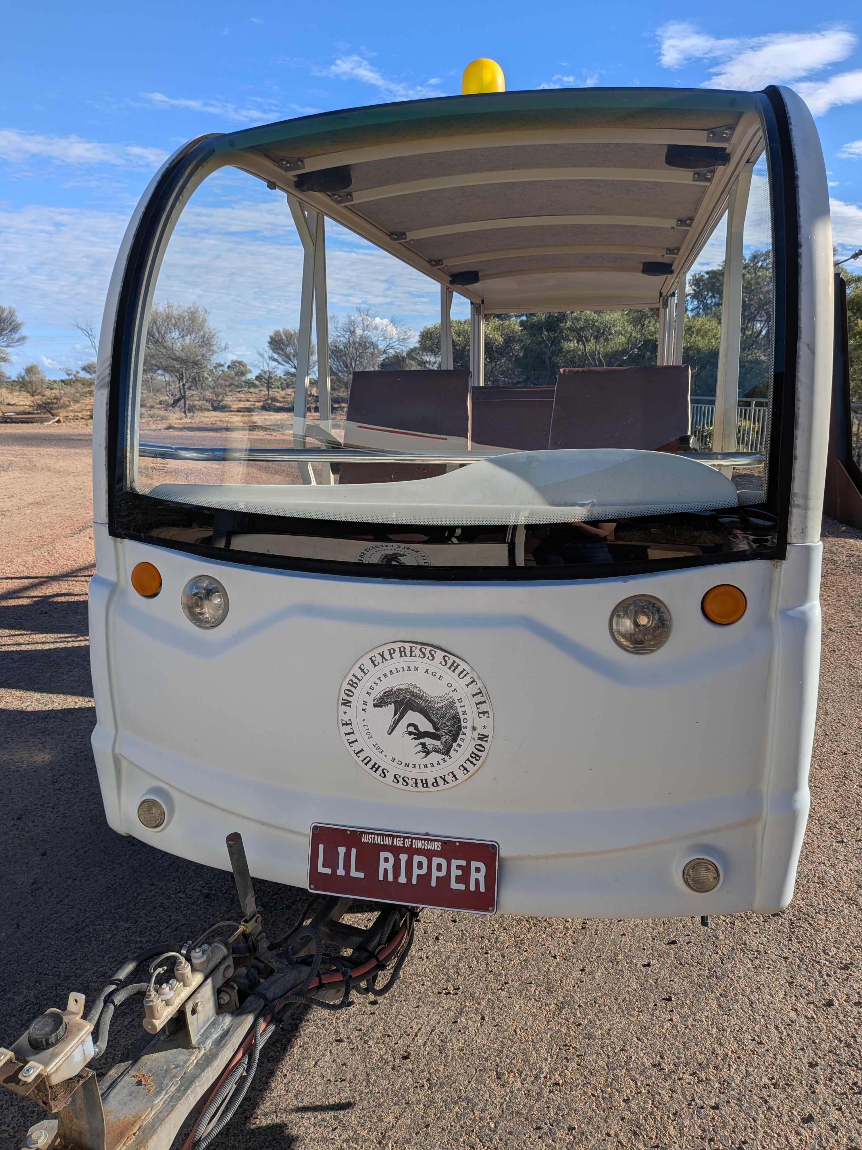 Lil Ripper — the museum shuttle tram