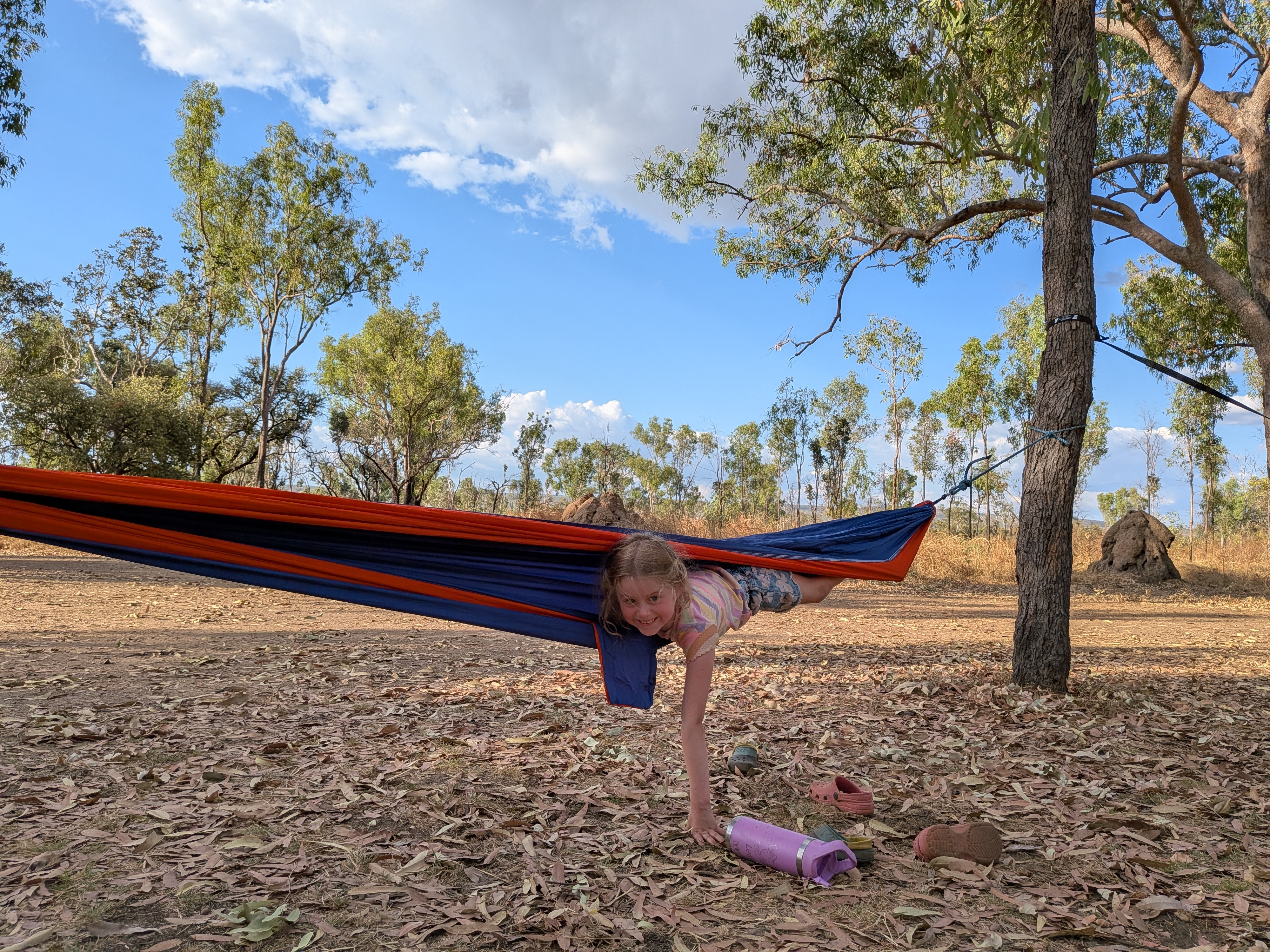 Hammock quality control, part two &mdash; the dismount
