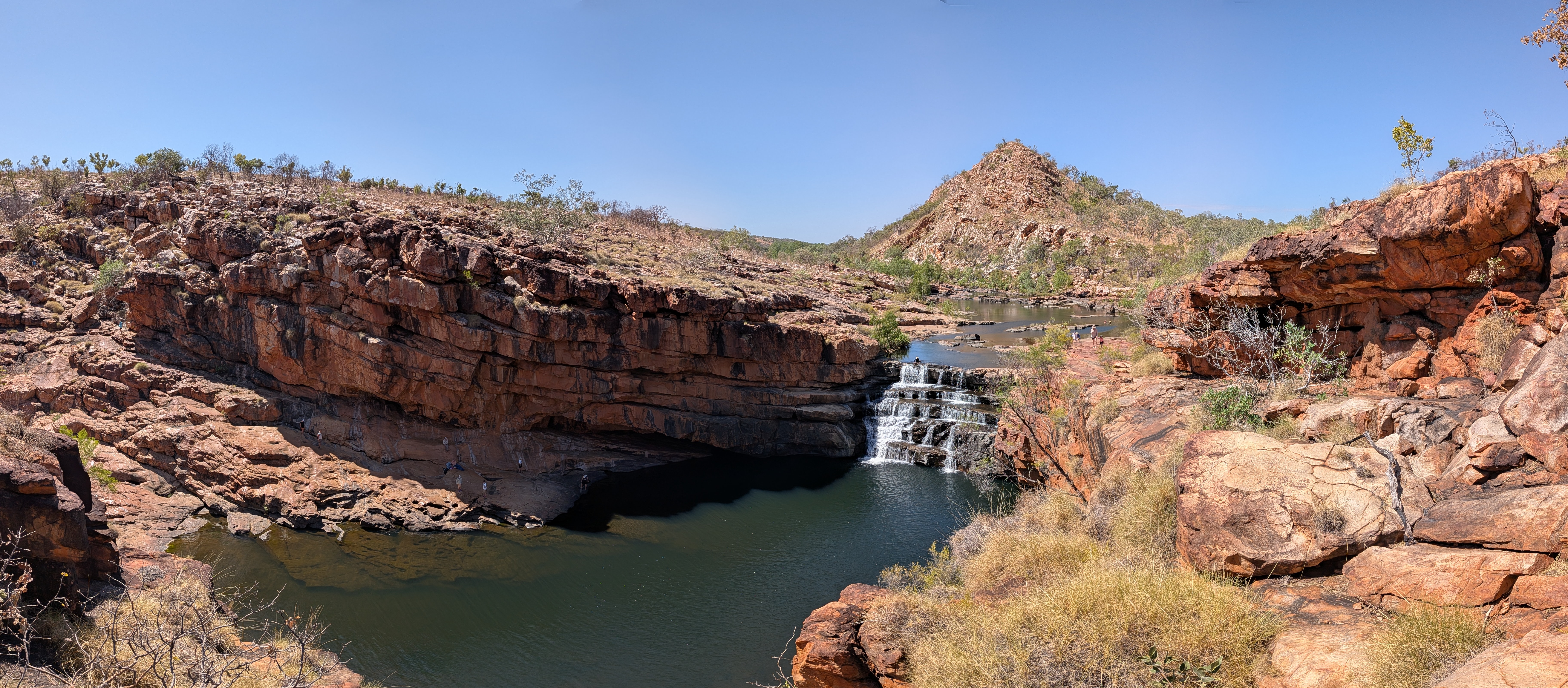 Bell Gorge in full stretch