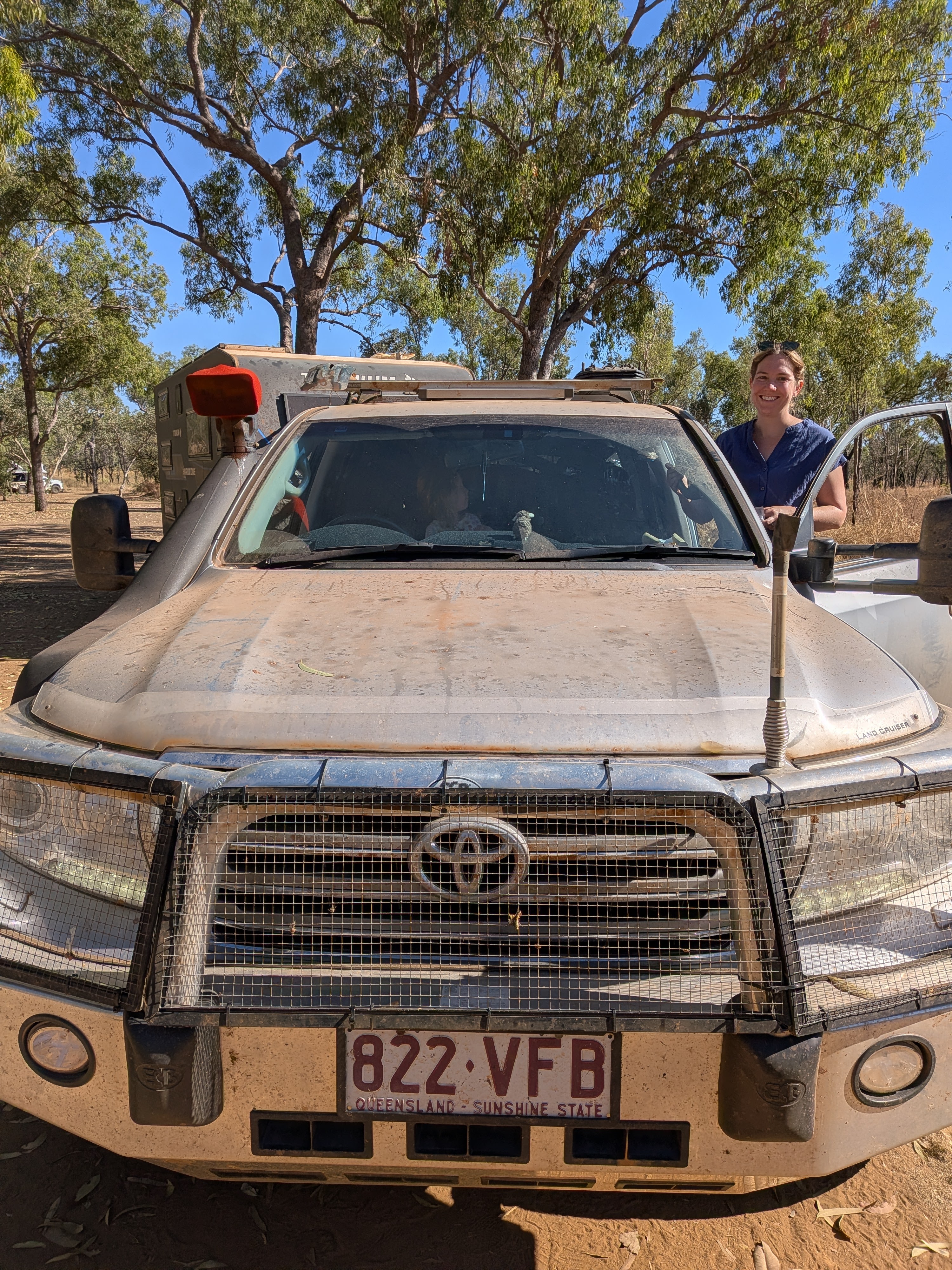 Farewell to the taped-up antenna stub, the Gibb&rsquo;s first casualty