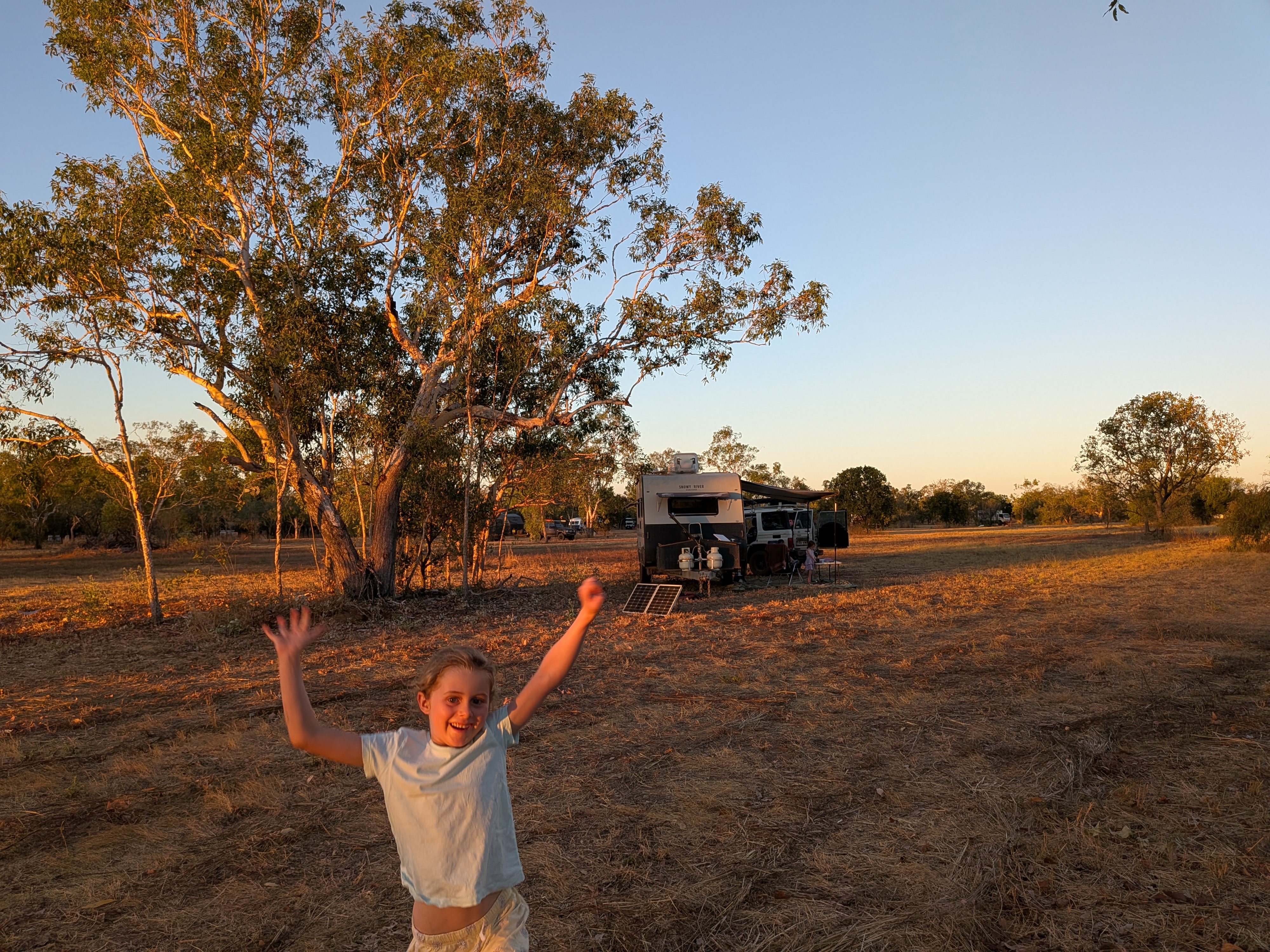 Golden hour at Birdwood Downs